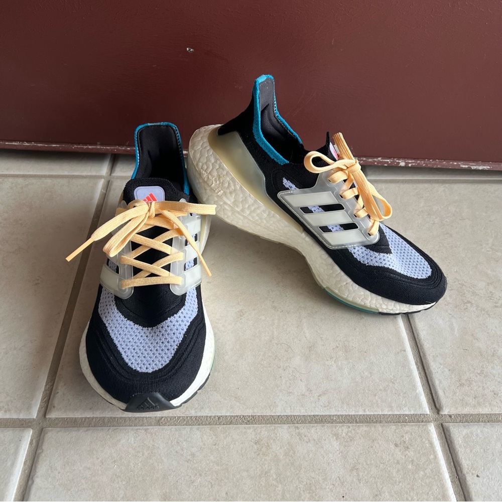 Adidas Ultraboost 21 Primeblue Running Shoes Womens 6.5